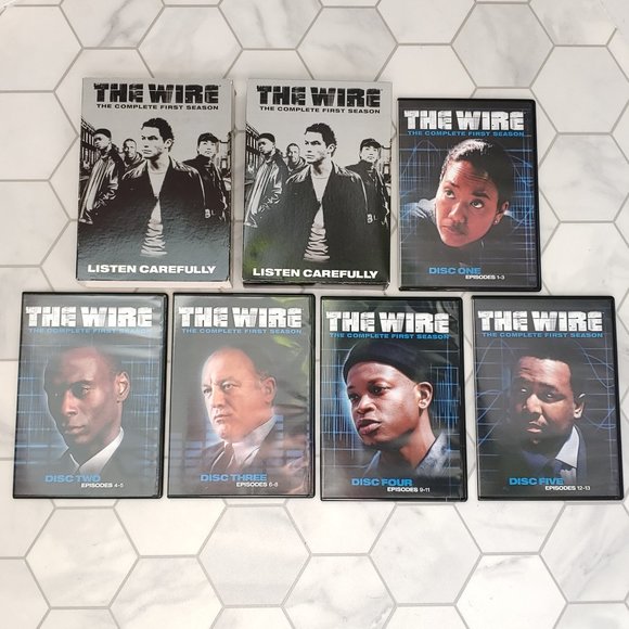 Excellent Used Condition HBO's The Wire TV Series Season One Five Disc Set - Picture 1 of 3